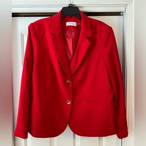 Calvin Klein suiting blazer